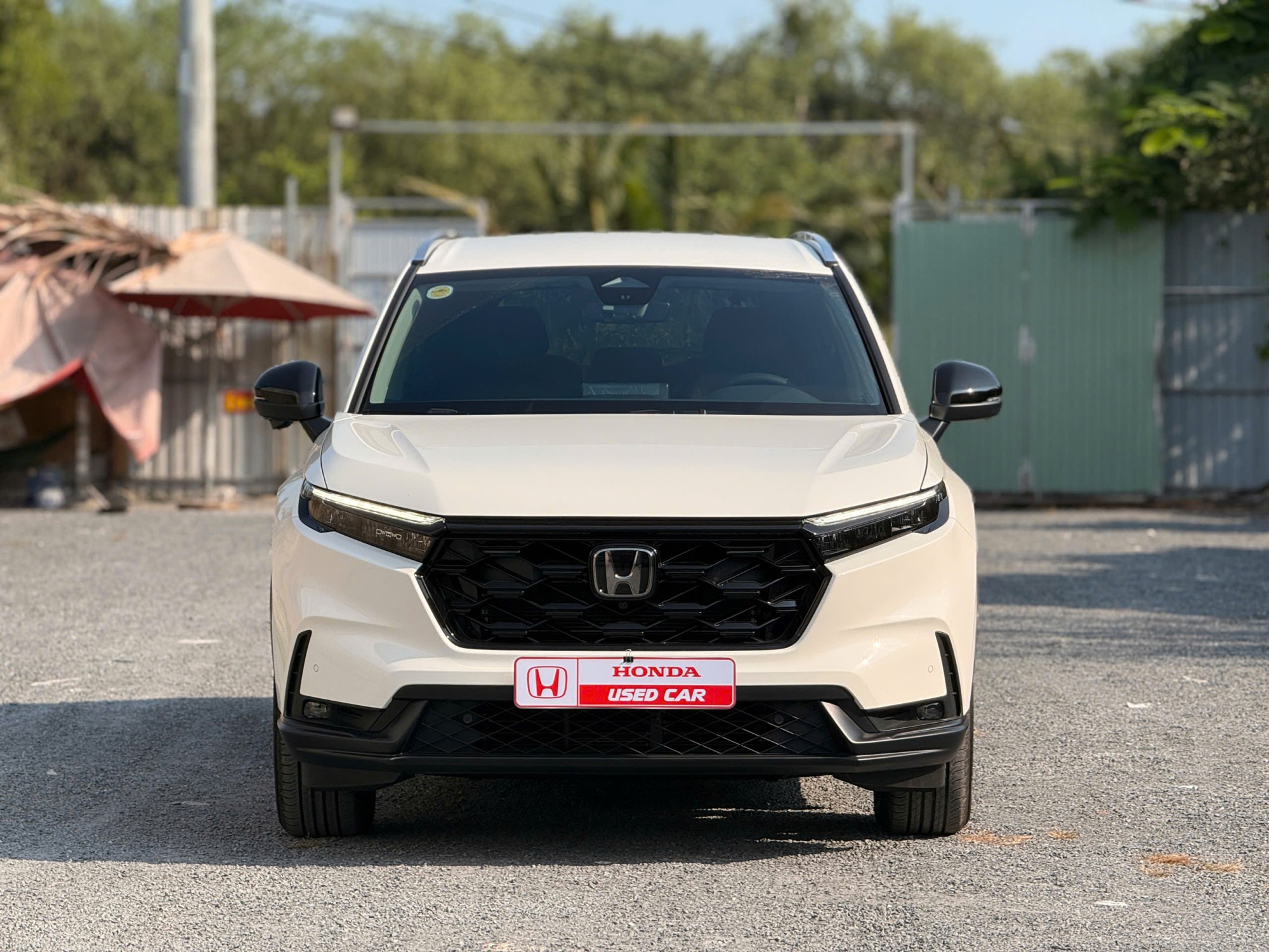 Xe lướt Honda CR-V e:HEV L Hybird 2026 màu trắng 